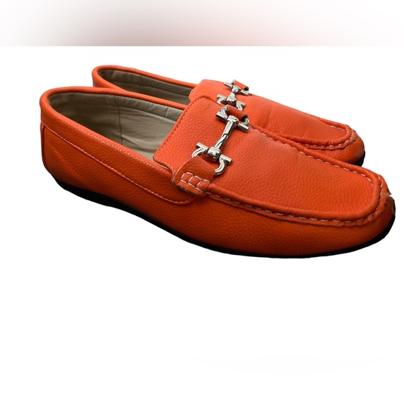 Tim Evans England Other - Authentic Tim Evans Orange Loafers
